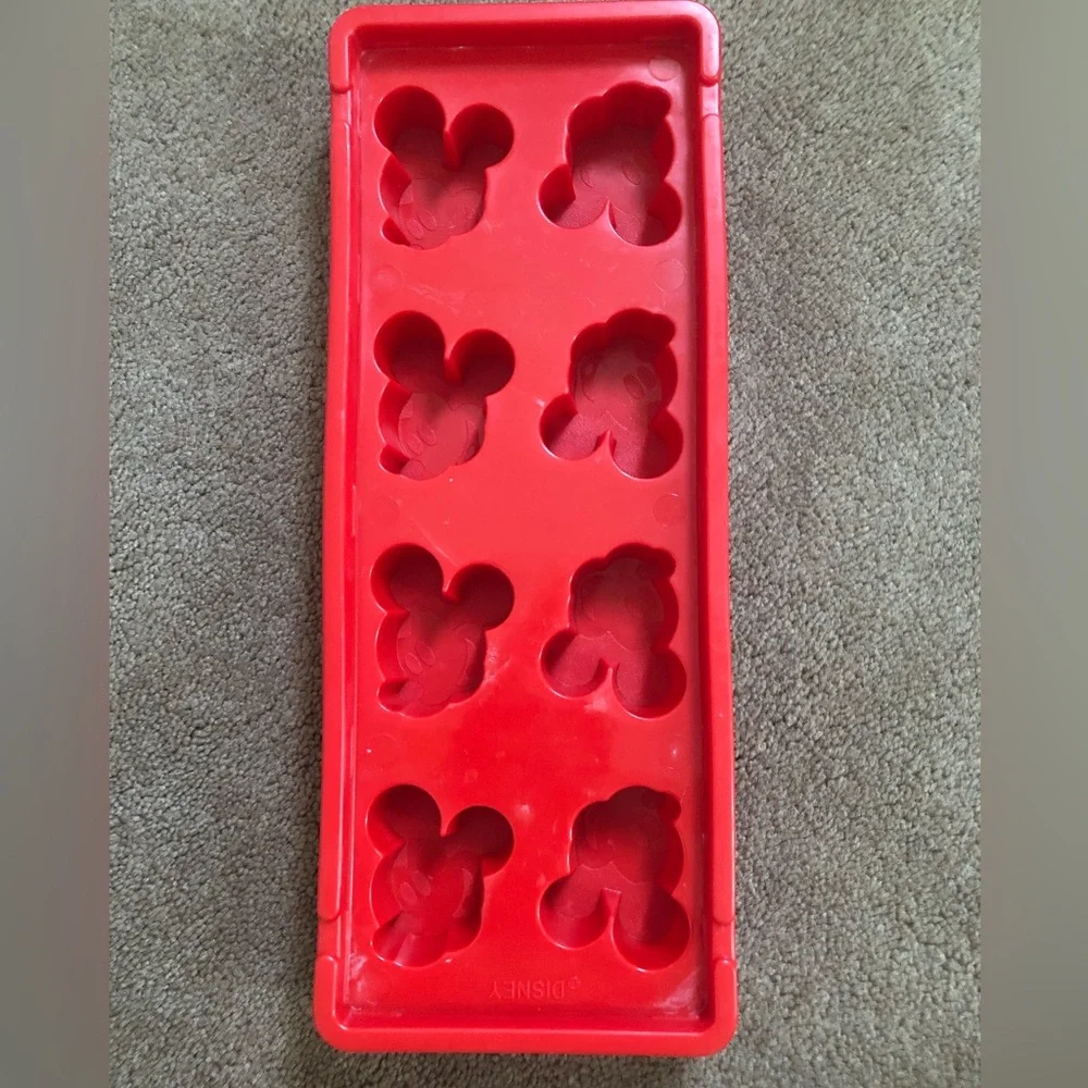 Disney Red Mickey Mouse Silicone Ice Cube Tray